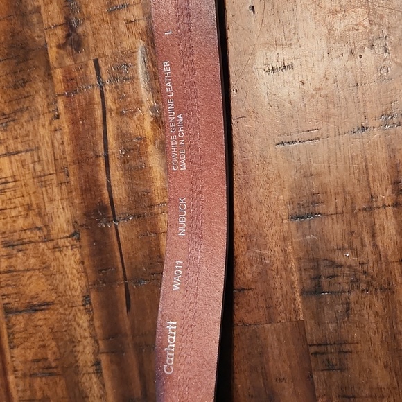Carhartt Cowhide Genuine Leather Belt - Picture 3 of 3